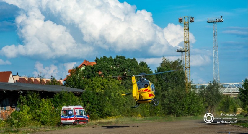 teren rozładowni kolejowej