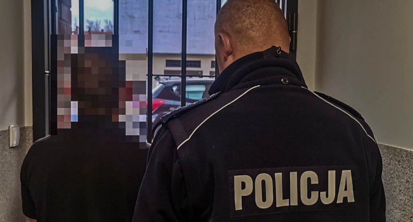 zdjęcie jednego z zatrzymanych