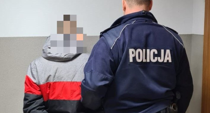 zdjęcie zatrzymanego 22 - latka