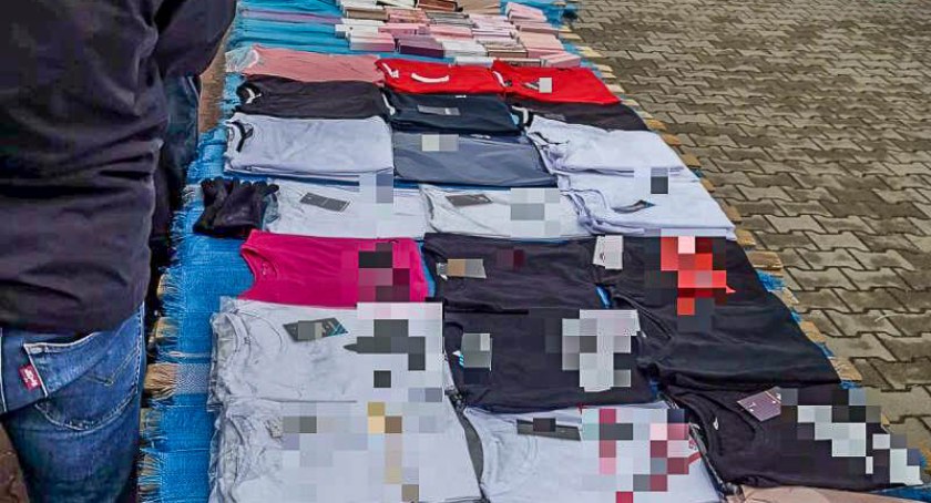 zdjęcie podrobionej odzieży