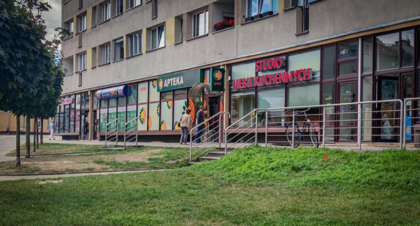 zdjęcie z miejsca zdarzenia