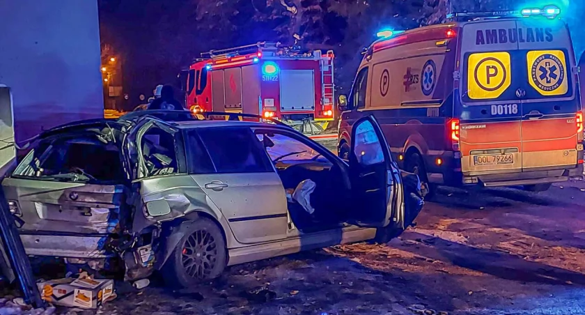 zdjęcie z miejsca wypadku