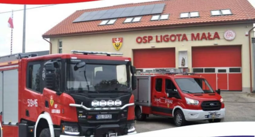 zdjęcie remizy w Ligocie Małej