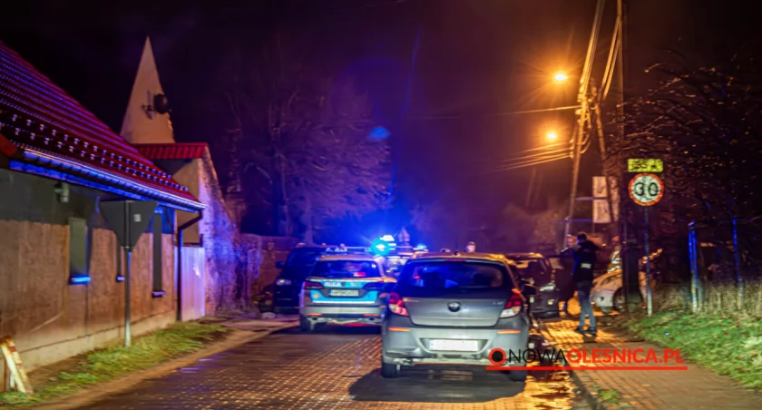 zdjęcie z miejsca wczorajszej akcji