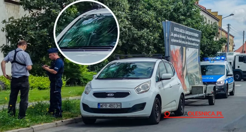 zdjęcie z miejsca zdarzenia