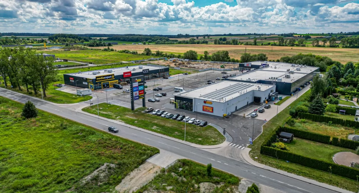 zdjęcie parku handlowego