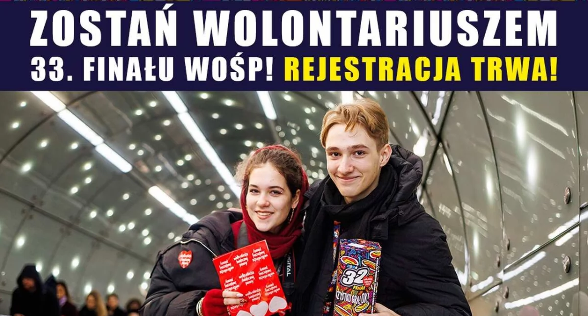 Wydarzenia, wolnych miejsc wolontariuszy WOŚP wczoraj ruszyła rekrutacja - zdjęcie, fotografia