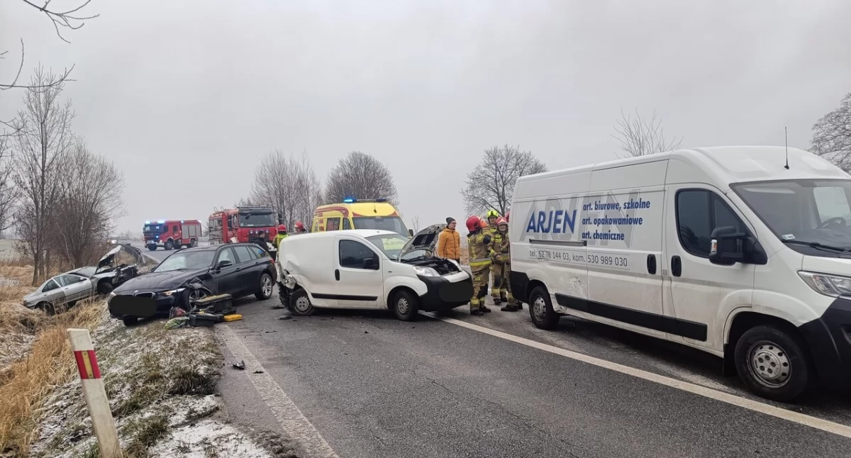 zdjęcie z miejsca wypadku: K. Okoń