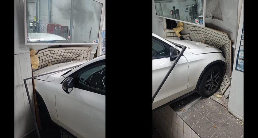 zdjęcie z miejsca wypadku