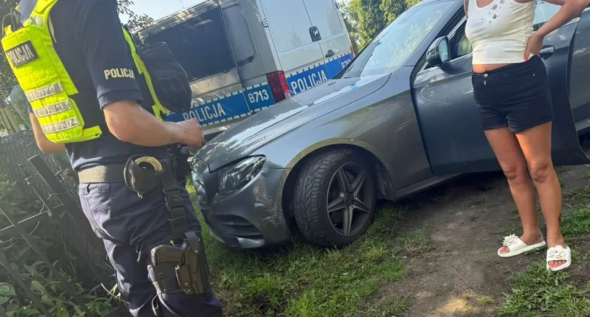 zdjęcie z miejsca wypadku