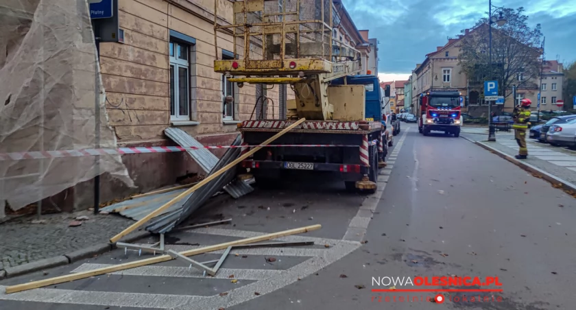zdjęcie z miejsca zdarzenia
