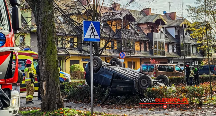 zdjęcie z miejsca wypadku