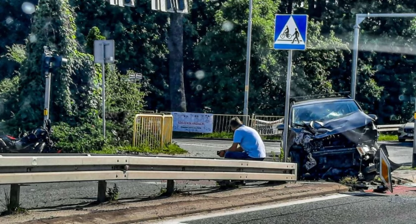 zdjęcie z miejsca wypadku - FB 