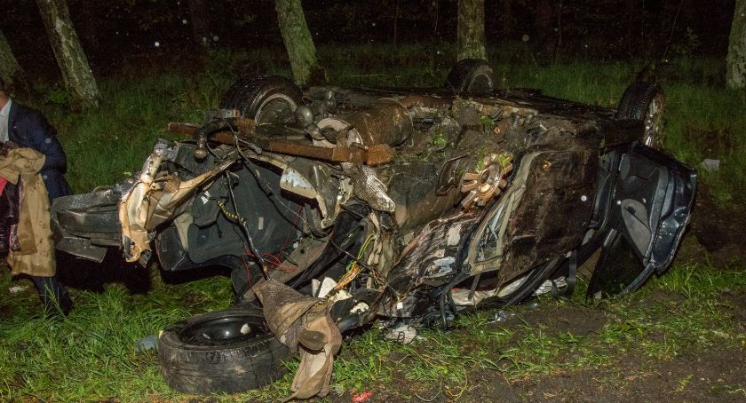 Na sygnale, Śmiertelny wypadek koło Ostrowiny - zdjęcie, fotografia