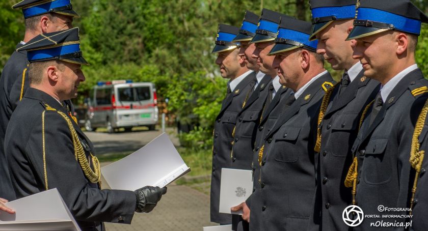 Wydarzenia, Obchody Strażaka pożegnanie komendanta - zdjęcie, fotografia