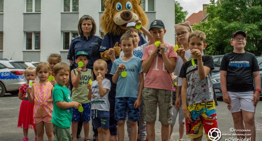 Wydarzenia, Dzień Dziecka komendzie - zdjęcie, fotografia