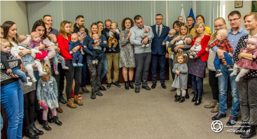 Wydarzenia, Najmłodsi mieszkańcy gminy powitanie - zdjęcie, fotografia