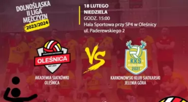 Akademia Siatkówki Oleśnica zaprasza na kolejny mecz