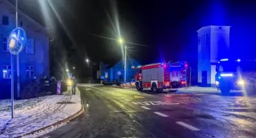 Pożar w budynku wielorodzinnym w Solnikach Wielkich. Ewakuowano mieszkańców