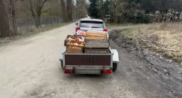 Oleśnicka drogówka odkryła sprytny, ale nielegalny manewr kierowcy z przyczepką