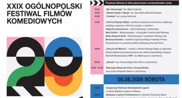 XXIX Ogólnopolski Festiwal Filmów Komediowych w Lubomierzu