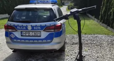 Nastolatek uciekał hulajnogą przed oleśnicką policją. Teraz stanie przed sądem