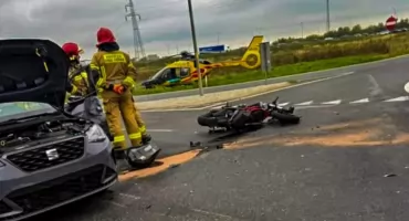 Oleśnica żegna 19 - letniego Mikołaja. Młody motocyklista zmarł we wrocławskim szpitalu